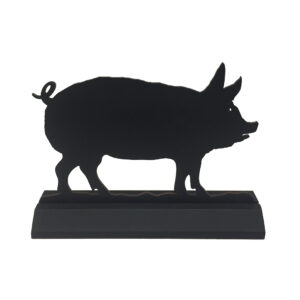 Wooden Silhouettes Animals Barnyard Pig Standing Wood Silhouette  ...