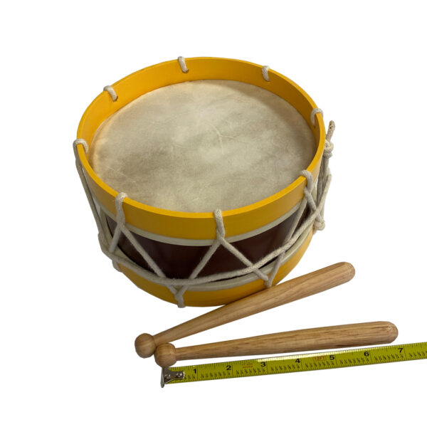 Toys & Games Revolutionary/Civil War 7-1/2″ Civil-Revolutionary War Era Wooden Marching Drum with Drum Sticks- Antique Reproduction