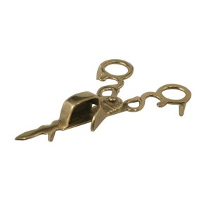 Candles/Lighting Early American Solid Brass Snuffer Scissors- Antique  ...