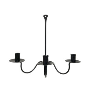Candles/Lighting Early American 15″ Wrought Iron Hanging Candle  ...