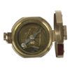 Nautical Instruments Nautical 3″ Solid Polished Brass Brunton-Style Explorers’ Compass- Antique Vintage Style