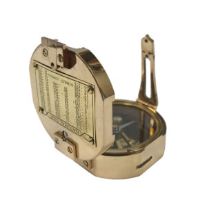 Compasses Nautical 3″ Solid Polished Brass Brunton- ...