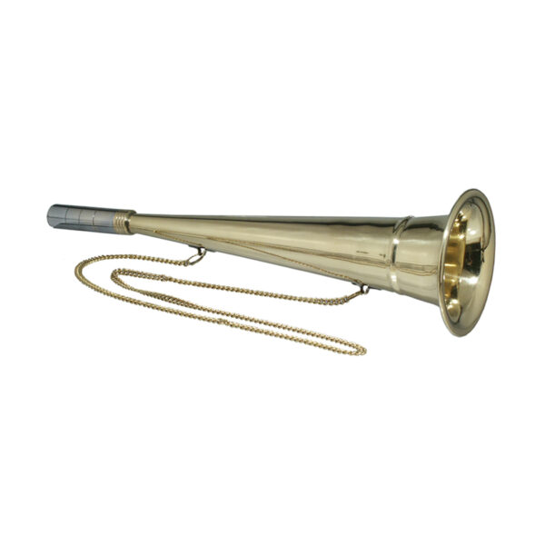 Nautical Instruments Nautical 13-1/2″ Brass Fog Horn- Antique Reproduction