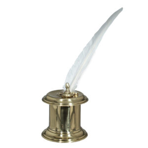 Inkwells Nautical 3-1/2″ Solid Polished Brass Naut ...