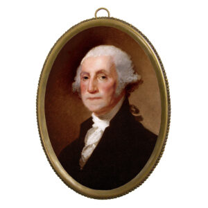 Portrait Revolutionary/Civil War 6-1/4″ George Washington Print i ...