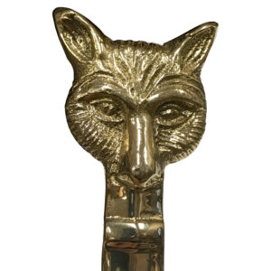 Letter Openers/Magnifiers Equestrian 6-1/4″ Solid Brass Fox Head Lett ...