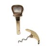 Nautical Decor & Souvenirs Nautical 5″ Solid Polished Brass Anchor Corkscrew and Bottle Opener Combination