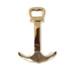 Nautical Decor & Souvenirs Nautical 5″ Solid Polished Brass Anchor Corkscrew and Bottle Opener Combination