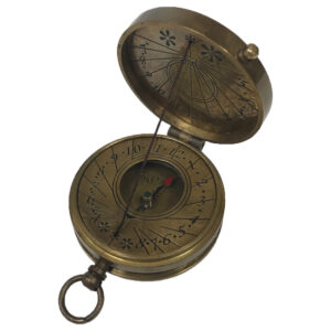 Compasses Nautical 1-3/4″ Antiqued Solid Brass Sund ...