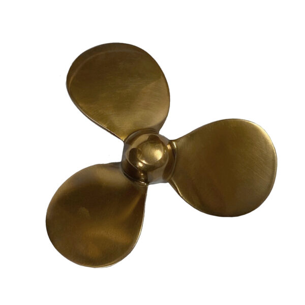 Paperweights Nautical 4-1/2″ Antiqued Brass Propeller Paperweight Tabletop Decor