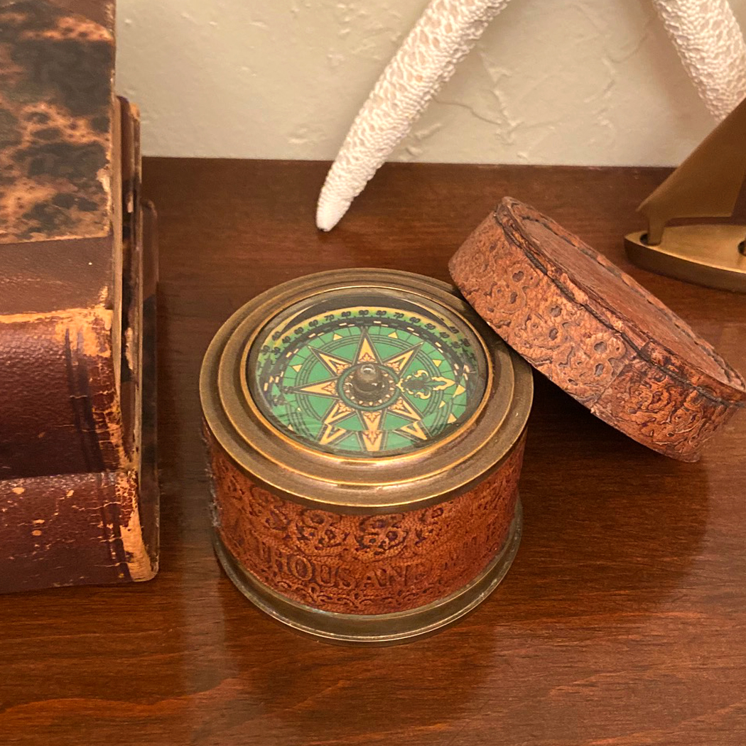 Compasses Nautical 2-3/4″ Brass Compass in Decorati ...