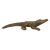 Nautical Decor & Souvenirs Animals 5″ Antiqued Brass Alligator Paperweight – Antique Vintage Style