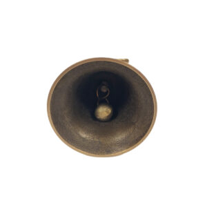 Decor Equestrian 5″ Antiqued Brass Horse Bell &#8 ...