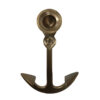 Home Decor Nautical 5-1/2″ Solid Brass Antique-Finish Anchor Candle Stick Holder