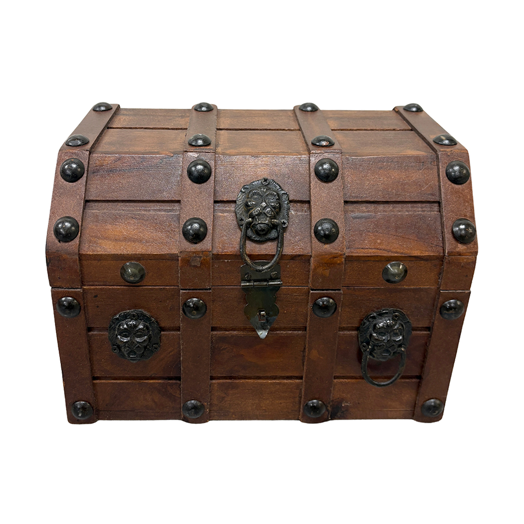 Writing Boxes & Travel Trunks Nautical 11-3/4″ Pirate Treasure Chest Writing Boxes & Travel Trunks Nautical 11-3/4″ Pirate Treasure Chest