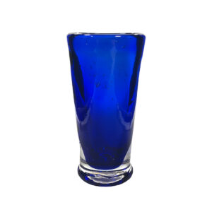 Glassware Early American 5″ Hand-Blown Cobalt Blue Tavern 6-oz. Water Glass- Antique Vintage Style