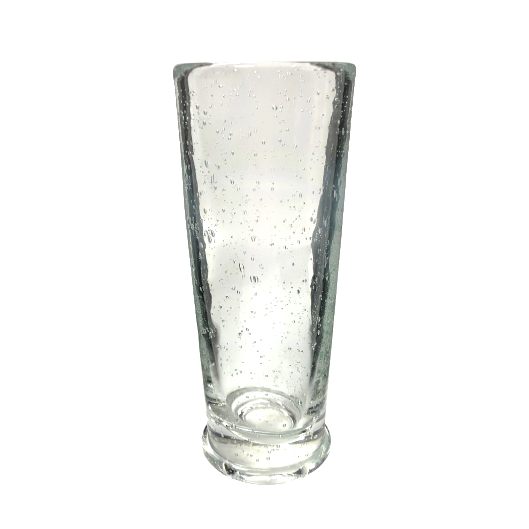 6-1/4 Hand-Blown Clear Tavern 14-oz. Iced Tea Glass - Antique Vintage Style