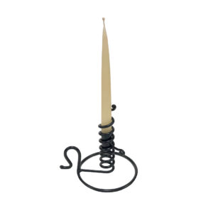 Candles/Lighting Early American 6″ Wrought Iron Spiral Courting  ...