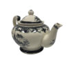 Tea Sets Teaware 9-1/4″ Virginia Transferware Porcelain Teapot – Antique Reproduction