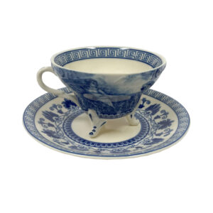 Teaware Teaware 6″ Liberty Blue/White Transferwa ...