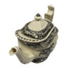 Teaware Teaware 11″ Pond Fishing Transferware Porcelain Teapot Antique Reproduction