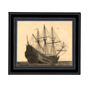 Nautical Nautical 1542 Genoese Carack 4-1/2″ x 5-1 ...