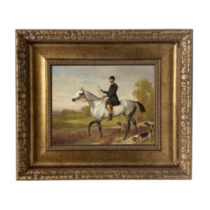 Equestrian/Fox Equestrian A Huntsman with Horse and Hounds by Ad ...