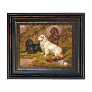 Cabin/Lodge Animals Spaniels at Rest by Colin Graeme Frame ...