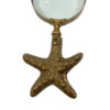Letter Openers/Magnifiers Nautical 7″ Antiqued Brass Starfish Magnifying Glass- Antique Vintage Style