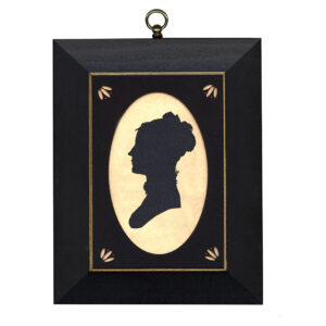 Early American Early American Mrs. Ann Broderick Cloth Silhouette wi ...