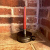 Candleholders Revolutionary Early American Tinder Box Candle Holder- Antique Vintage Style