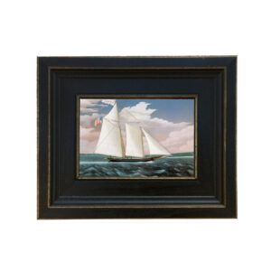 Nautical Nautical Norma Framed Oil Painting Print on Can ...