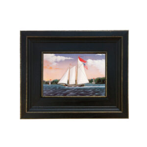 Nautical Nautical Casper Lawson Framed Oil Painting Prin ...