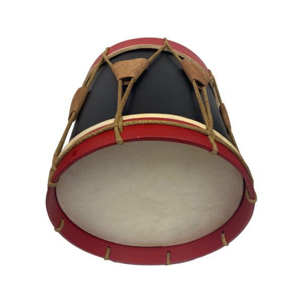 Toys & Games Revolutionary/Civil War 16″ Authentic Drum Civil-Revolutionary War Era Red and Blue Wooden Marching Drum with Drum Sticks and Strap- Antique Reproduction