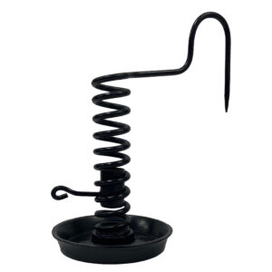 Candles/Lighting Early American 10″ Iron Spiral Courting Candle  ...