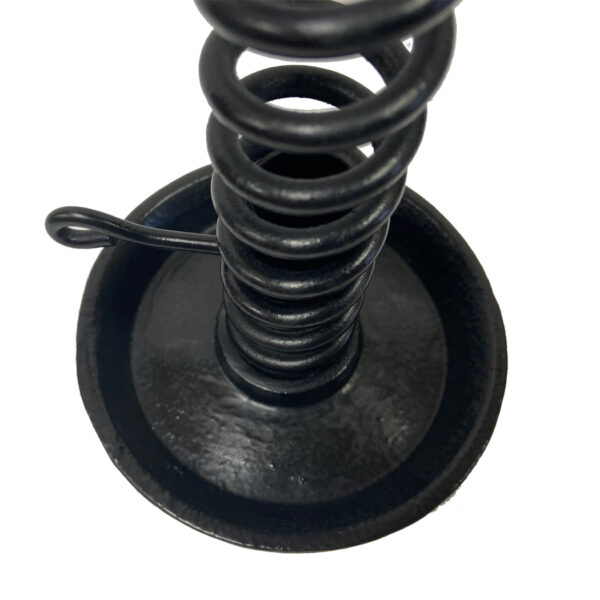 Candles/Lighting Early American 10″ Iron Spiral Courting Candle Holder- Antique Vintage Reproduction