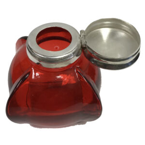 Inkwells Writing 3″ Red Square Bubble Inkwell and ...