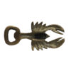 Bar Accessories Sea Creatures 4″ Antiqued Brass Lobster Bottle Opener- Antique Vintage Style