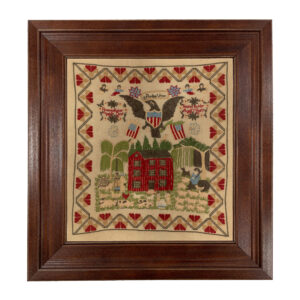 Sampler Prints Early American Rachel Kohler Antiqued Embroidery Need ...