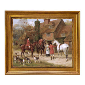 Equestrian/Fox Equestrian The Stirrup Cup by Heywood Hardy Frame ...