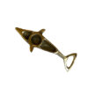 Nautical Decor & Souvenirs Animals 6-1/2″ Brass Dolphin Bottle Opener