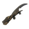 Nautical Decor & Souvenirs Nautical 6″ Antiqued Brass Alligator Nutcracker- Antique Vintage Style