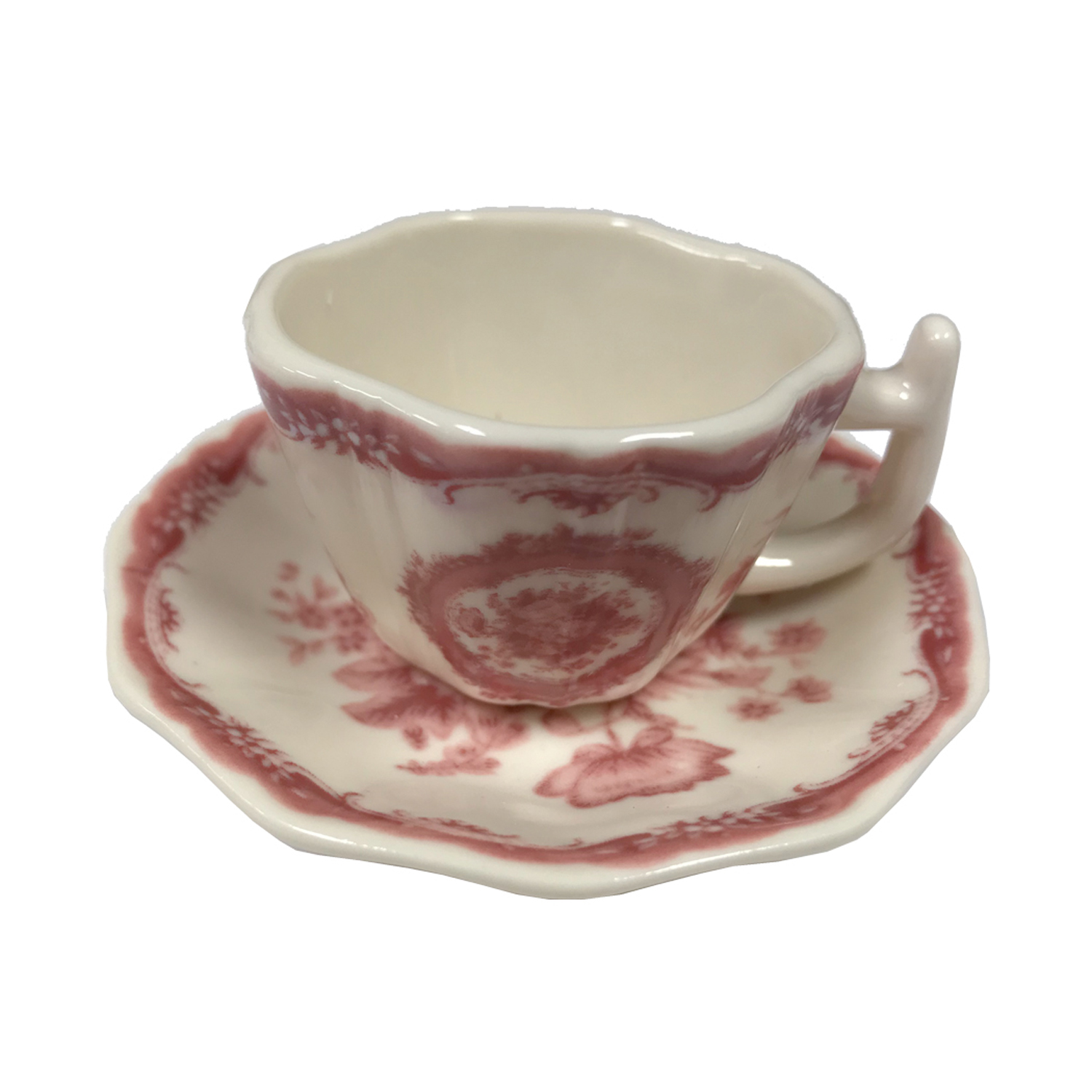 Teaware Teaware Mini 13-Piece Classic Floral Rose Tran ...