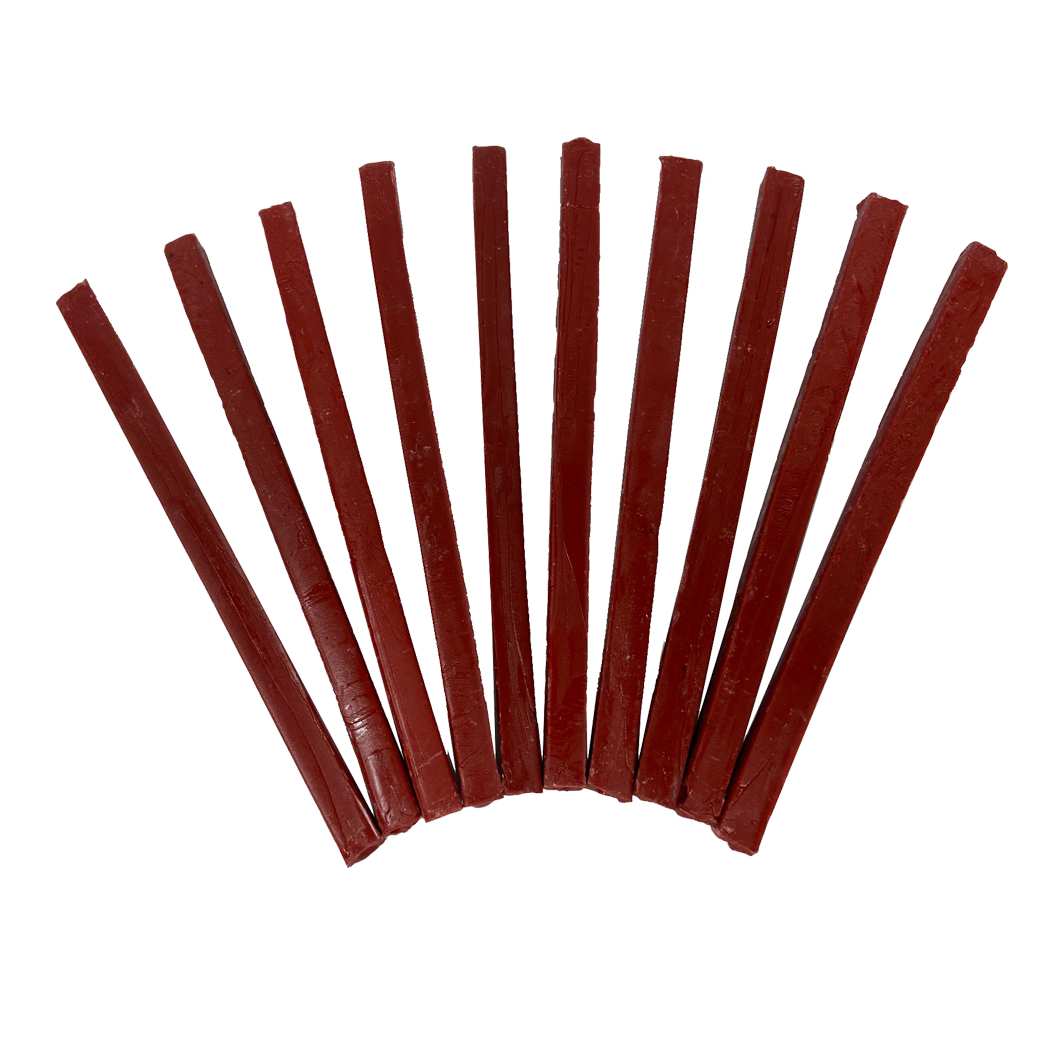 Hard Red Sealing Wax Sticks- Pack of 10 - Schooner Bay Company