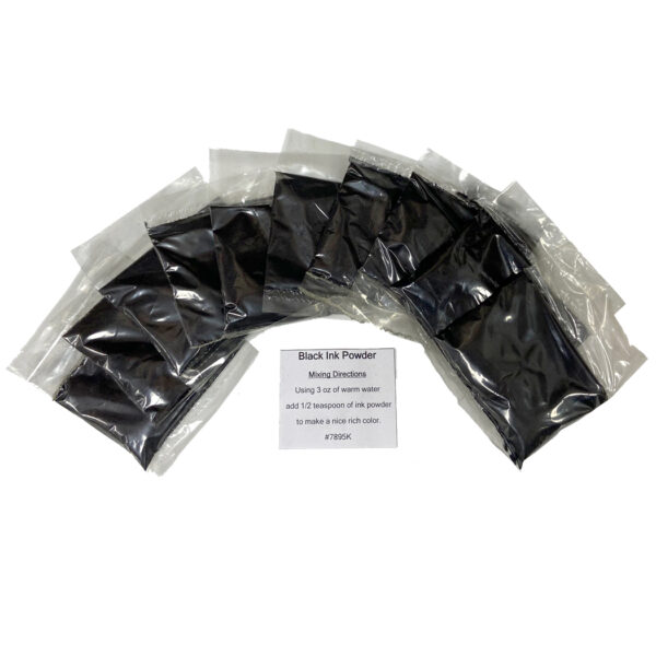 Pens/Ink Supplies Writing Black Ink Powder- 10GM Pouch