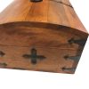Writing Boxes & Travel Trunks Early American 14″ Whaler’s Sea Caption Writing Chest with Accessories – Antique Vintage Style