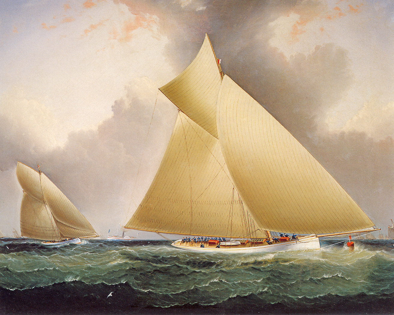 Nautical Nautical Mayflower Leading Galatea America&#821 ...