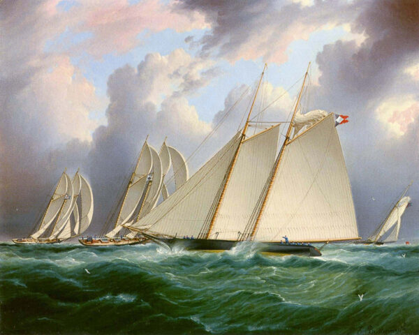 Nautical Nautical HMS Orion Oil Painting Print Reproduction on Canvas
