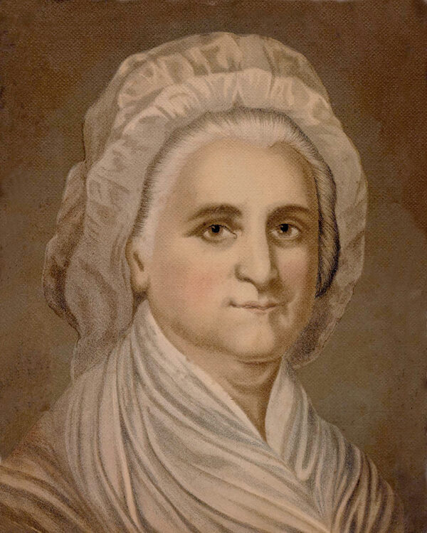 Painting Prints on Canvas Revolutionary/Civil War Martha Washington Framed Oil Painting Print on Canvas