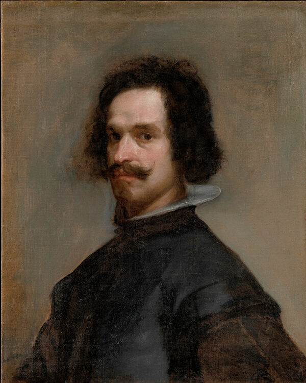 Painting Prints on Canvas Oil painting print Portrait of a Man –  Possibly a Self-Portrait by Velázquez Framed Oil Painting Print on Canvas